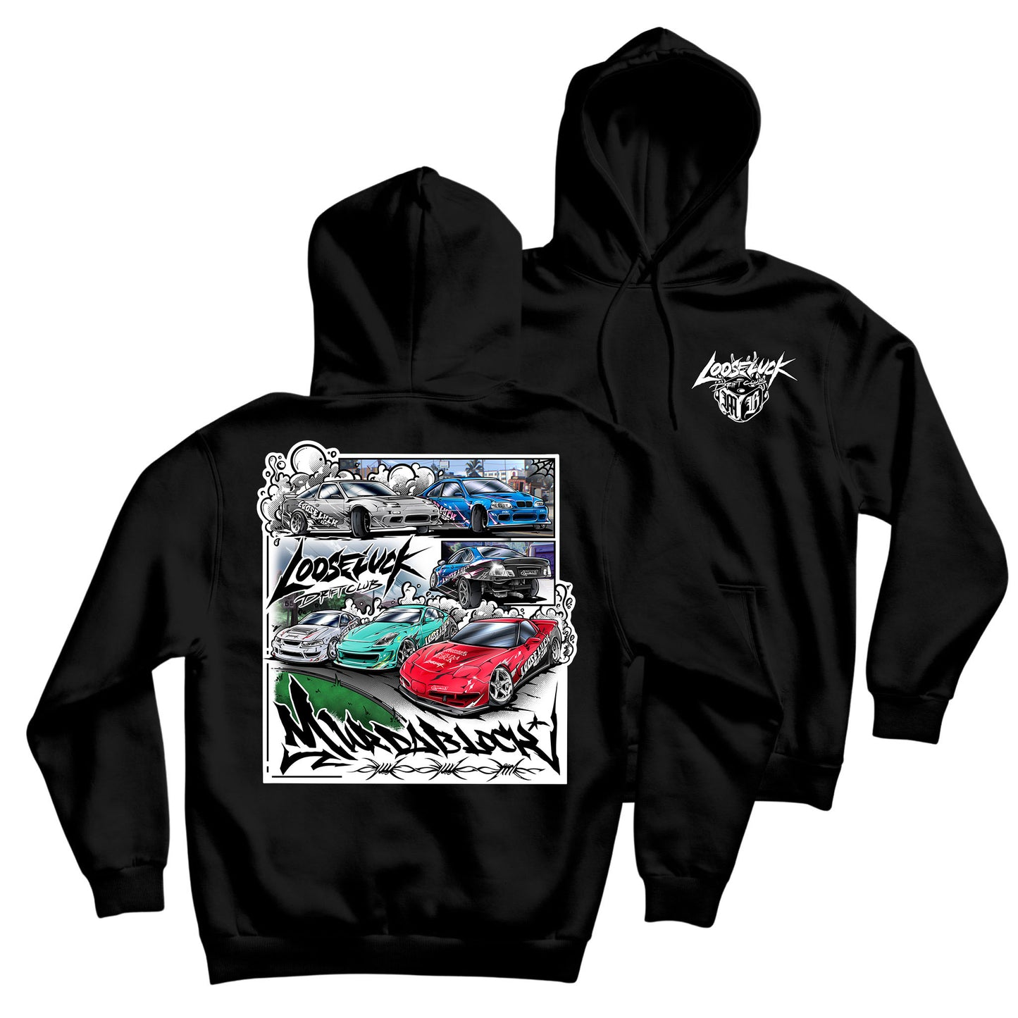 Loose Luck Drift X Murdablock Hoodie