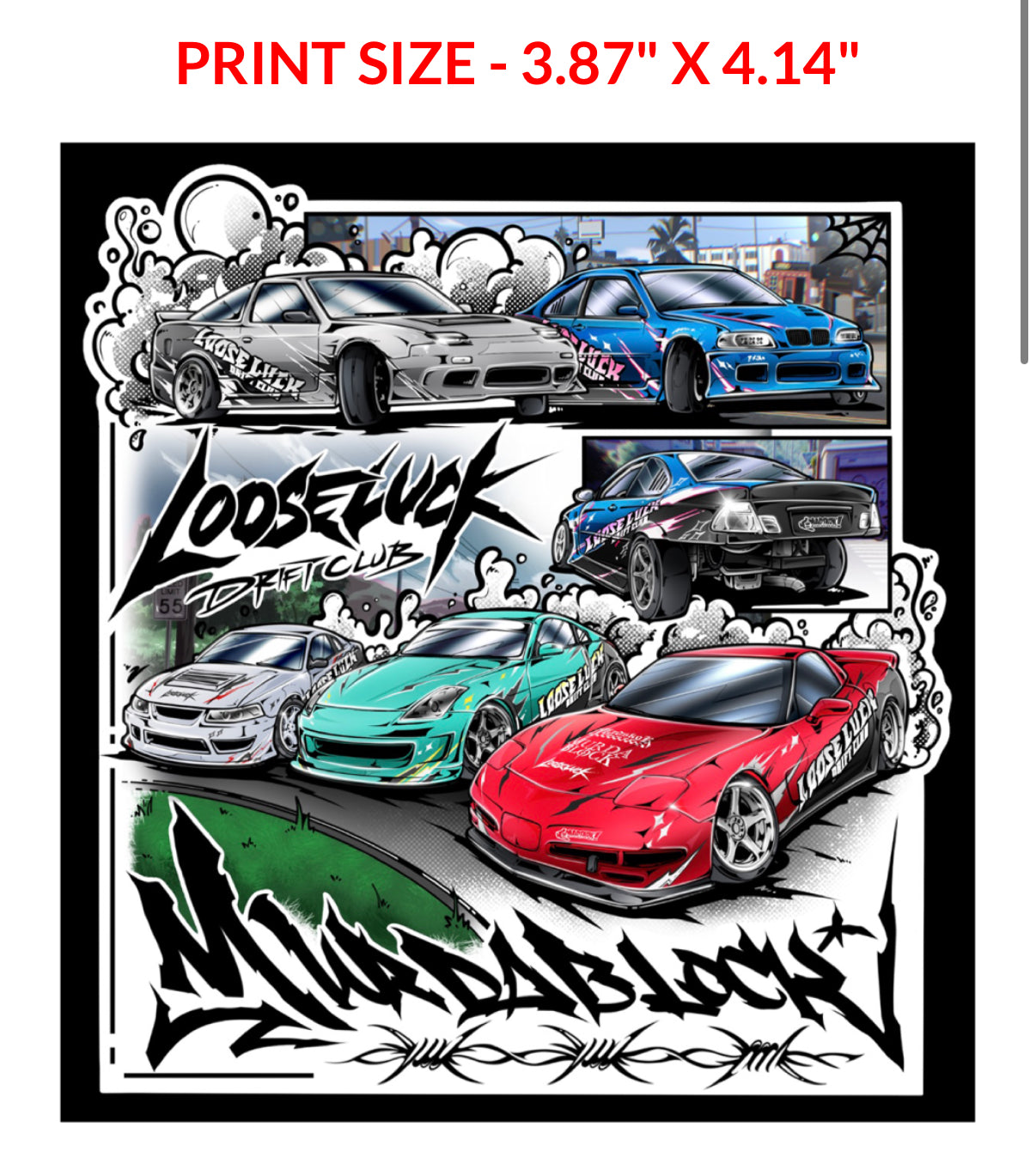 Loose Luck Drift X Murdablock Slap